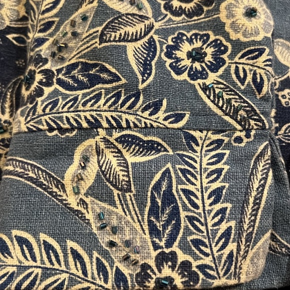 Blue Flower Jacket - Picture 4 of 5